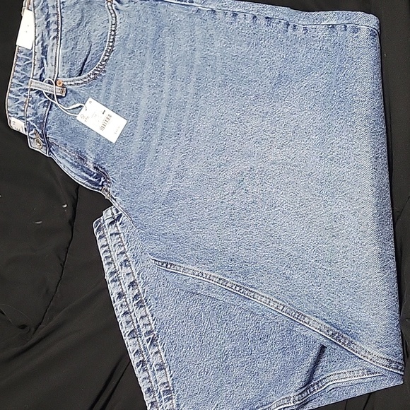 NWT Size 13 Ardene Off Duty Low Rise Wide Leg Jean - Picture 7 of 7